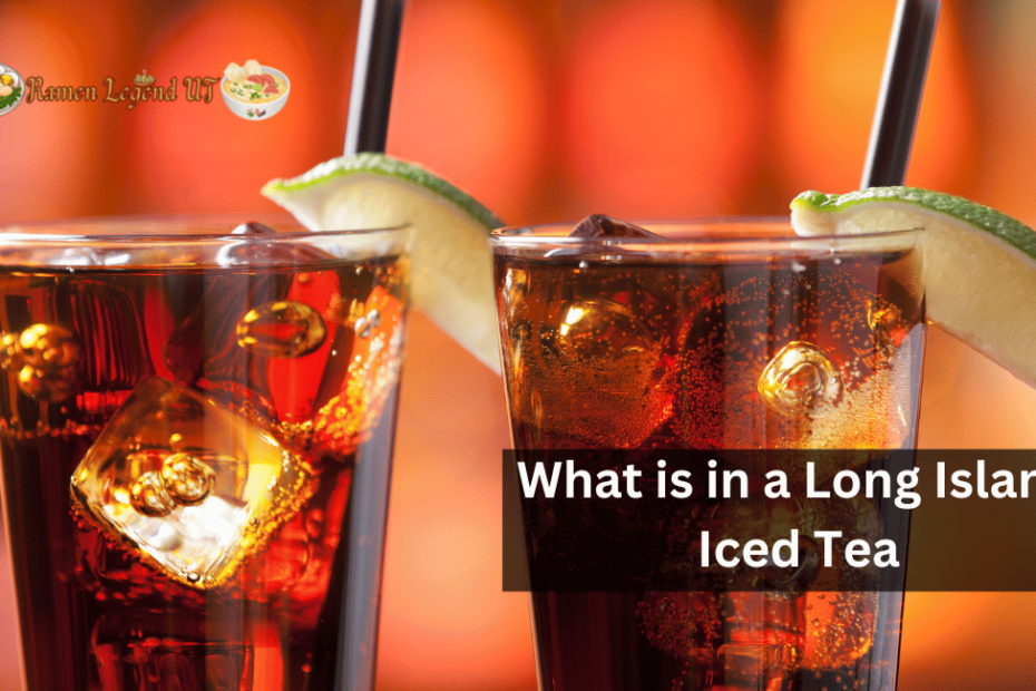 What is in a Long Island Iced Tea